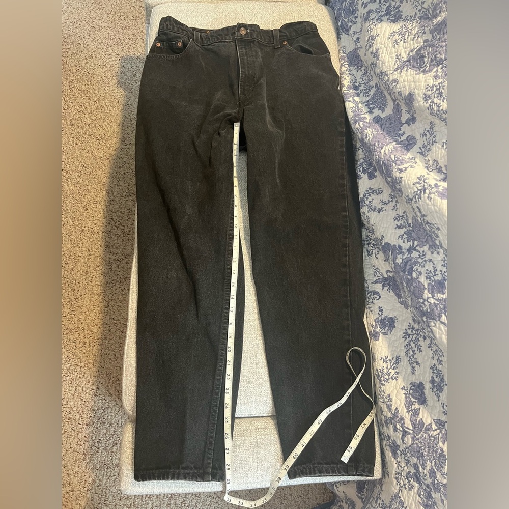 Levi’s Black Women’s Jeans 90’s Vintage 100% cotton Made in the USA.